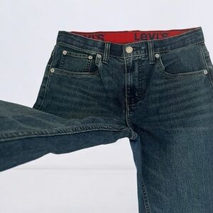 Levi's Slim Blue Jeans with Signature Stitching